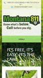 Mobile Screenshot of montana811.com